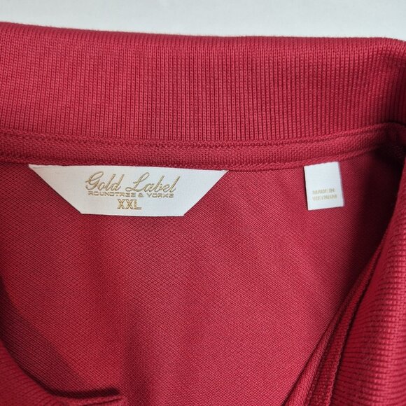 ROUNDTREE & YORKE Gold Label Men's Polo Shirt Short Sleeve Ref  Size XXL (31) - Picture 5 of 11